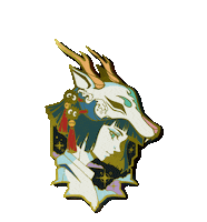 LyraArt spirited away haku lyraart Sticker