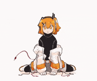 Tail Watching GIF