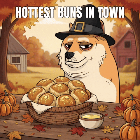 Thanksgiving Turkey GIF by Doge Pound