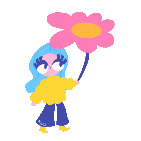Flower Sticker