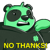 I Dont Like It No Way Sticker by SuperVerse