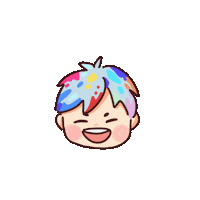 5ummahuihk love happy anime heart Sticker