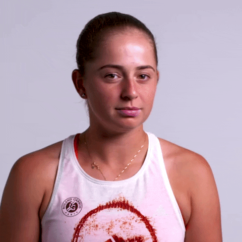 Jelena Ostapenko Whatever GIF by WTA