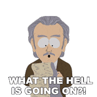 What The Hell Sticker by South Park