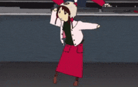 Serial Experiments Lain Dance GIF