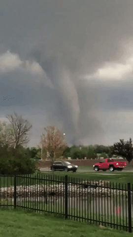 Destructive Tornado Touches Down in Andover, Kansas