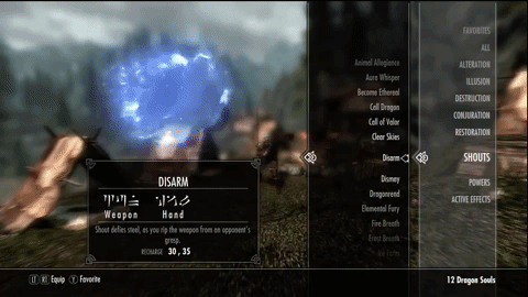 disarm  shout GIF
