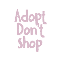 LeafAnimals animals adopt adoption adopt dont shop Sticker