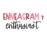 joannabusby enneagram drd enthusiast digitalridgedesigns Sticker