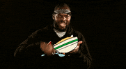 Green Bay Packers Eating GIF by Martellus Bennett's Text Back Pack
