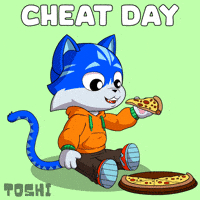 Cat Eating GIF by Toshithecat