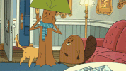mad tree GIF by Cartoon Hangover