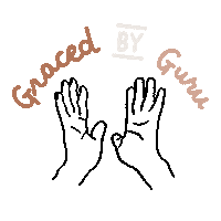 Gracedbyguru love grace him bapa Sticker