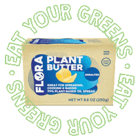 Plant Based Vegan Sticker by Flora Plant Butter