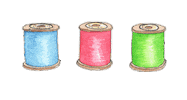 Thread Sew Sticker