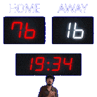 16 Away Sticker
