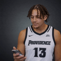 Basketball Phone GIF by Providence Friars
