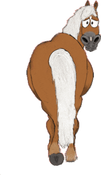 Pony Pummel Sticker by Glamour by Reitsport SIBO