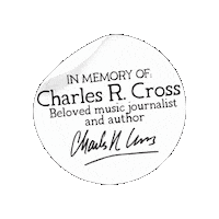 Charles R Cross Sticker by The Sober Curator