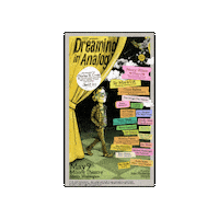 Charles R Cross Sticker by The Sober Curator