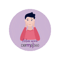 Acne Dermatologia Sticker by Derma360