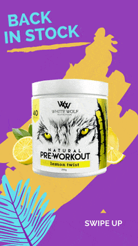 Back In Stock GIF by White Wolf Nutrition