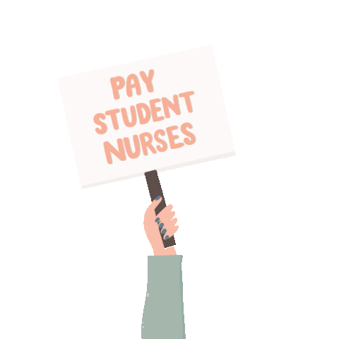 scribbledinpink giphyupload nurse scribbledinpink studentnurse Sticker