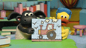 shaun the sheep play GIF by Aardman Animations