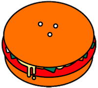 7-11 Burger Sticker by 7-ELEVEn