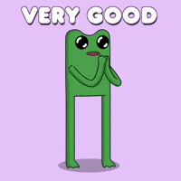 So Good Applause GIF by fwogs