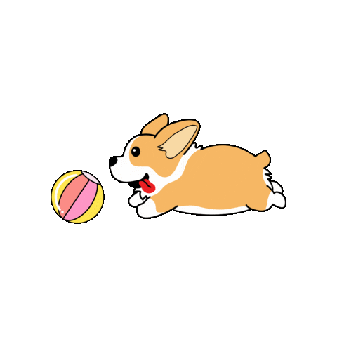 Cartoon Dog Sticker by Petique, Inc.
