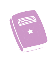 Star Book Sticker by AYLA