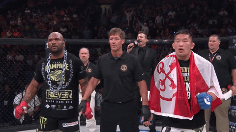 rampage jackson yes GIF by Bellator