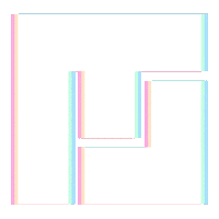 Logo Glitch Sticker by mefjus