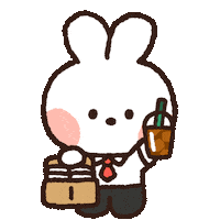 Illustration Coffee Sticker by LINE FRIENDS