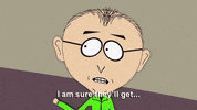 talking mr. mackey GIF by South Park 