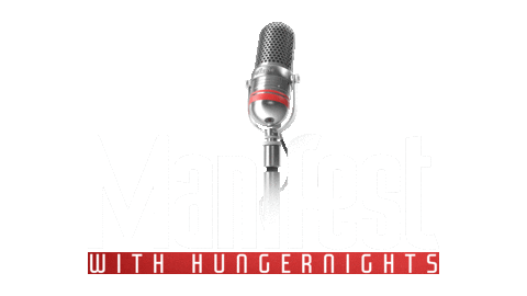 Manifest Sticker by HungerNights