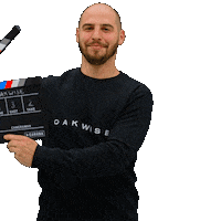 BartOakwise film video filmmaker cameraman Sticker