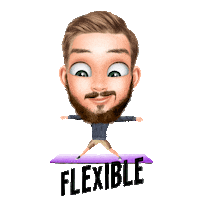 Yoga Geeryanimation Sticker by Genies