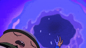 leaving black hole GIF by Cartoon Hangover