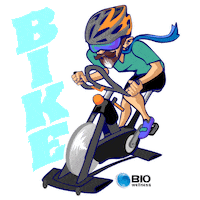 Workout Bike Sticker by Bio Wellness