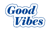 Happy Good Vibes Sticker by Athena Club