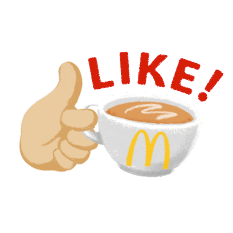 Live Sticker by McDonald's HK