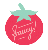 Saucy Sticker by Douce Diner