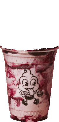 Milkshake Blackberry Sticker by Mister Dips