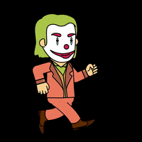 AbrahamAV animation run running batman GIF