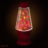 avae_89 retro lavalamp 70s digitalanimation GIF