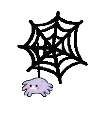 aonekohime halloween spooky pumpkin spooky halloween Sticker