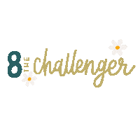 handandhoney challenger enneagram the challenger enneagram 8 Sticker