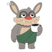 Good Morning Coffee Sticker